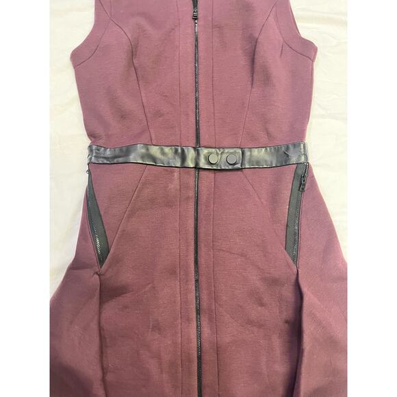 Robert Rodriguez Women’s Folded Double Face Dress, Size 6 Zippered Belted Short - Picture 9 of 12